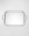 Reed & Barton Silverplate Tray With Handles In Metallic