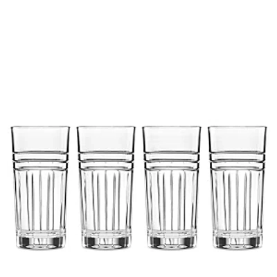 Reed & Barton Tempo Hiball Glasses, Set Of 4 - Exclusive In Clear