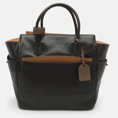 Pre-owned Reed Krakoff Atlantique Dark Brown Leather Tote