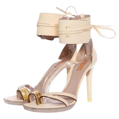 Pre-owned Reed Krakoff , Beige Sandals In Size 39. In Brown