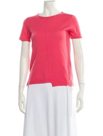 Pre-owned Reed Krakoff Cashmere Bateau Neckline Sweater In Red