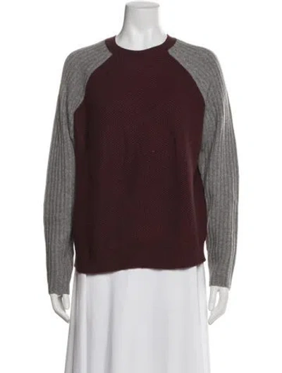 Pre-owned Reed Krakoff Cashmere Crew Neck Sweater W/ Tags In Multi