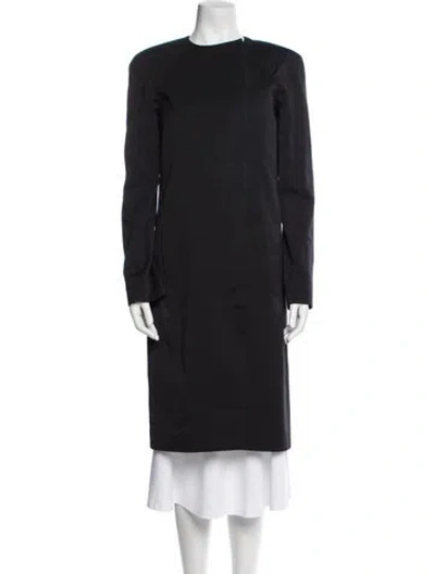 Pre-owned Reed Krakoff Coat In Black