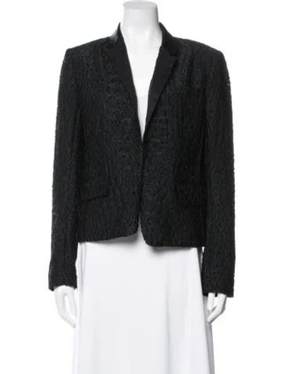 Pre-owned Reed Krakoff Coat In Black