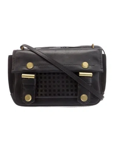 Pre-owned Reed Krakoff Leather Crossbody Bag In Black