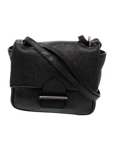 Pre-owned Reed Krakoff Leather Crossbody Bag In Black