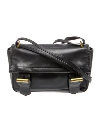 Pre-owned Reed Krakoff Leather Crossbody Bag In Black