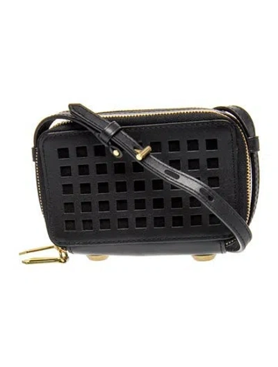 Pre-owned Reed Krakoff Leather Crossbody Bag In Black