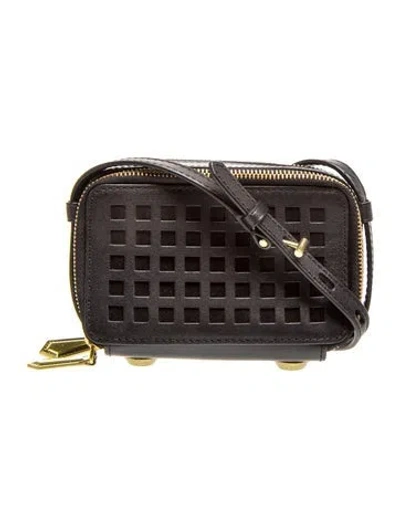 Pre-owned Reed Krakoff Leather Crossbody Bag In Black