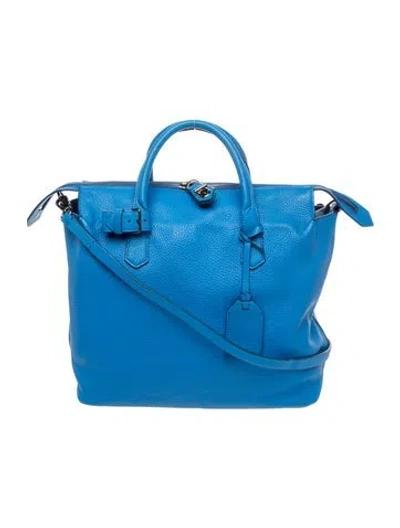 Pre-owned Reed Krakoff Leather Crossbody Bag In Blue