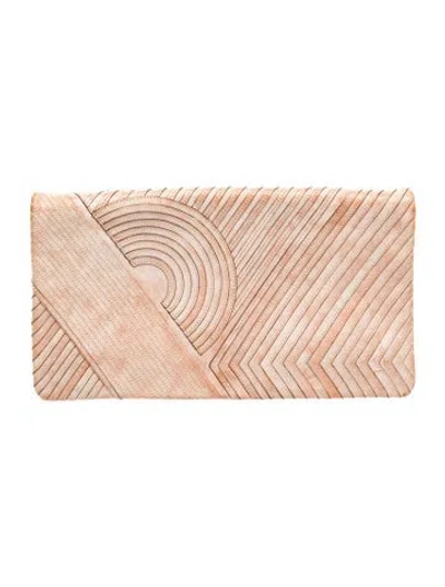 Pre-owned Reed Krakoff Leather Evening Bag In Pink