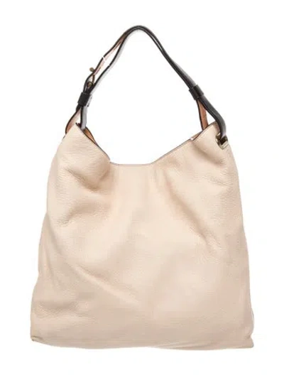 Pre-owned Reed Krakoff Leather Hobo In Neutrals