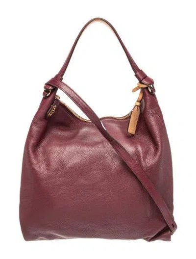 Pre-owned Reed Krakoff Leather Hobo In Purple