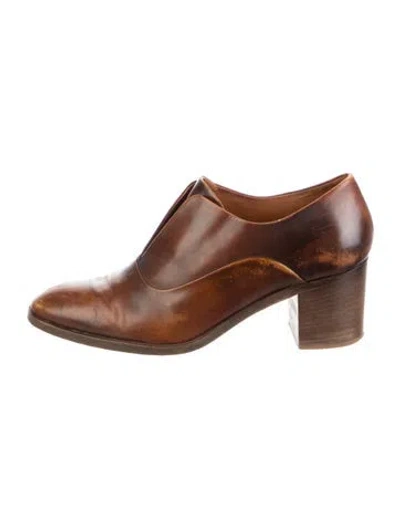 Pre-owned Reed Krakoff Leather Pumps In Brown