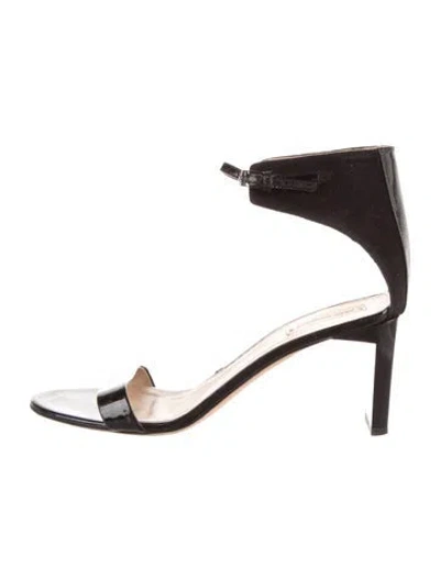Pre-owned Reed Krakoff Leather Sandals In Black