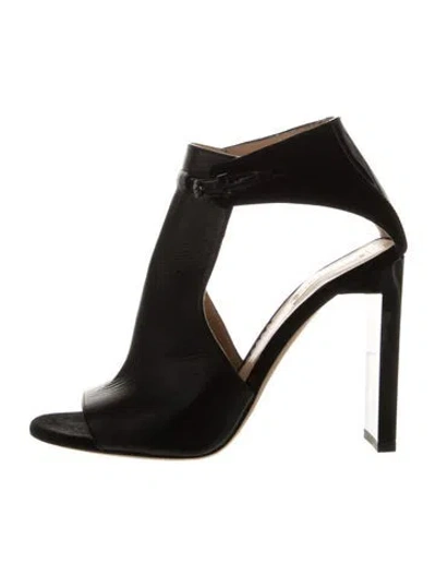 Pre-owned Reed Krakoff Leather Sandals In Black