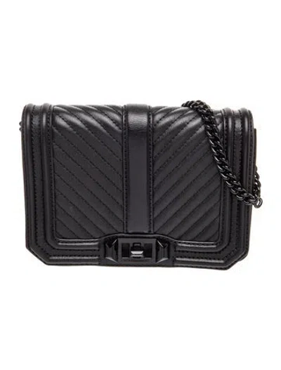Pre-owned Reed Krakoff Leather Shoulder Bag In Black
