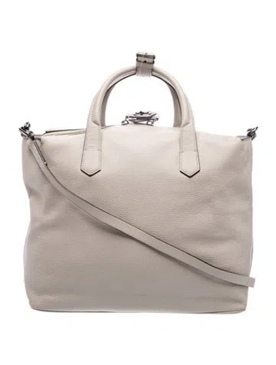 Pre-owned Reed Krakoff Leather Shoulder Bag In Neutral
