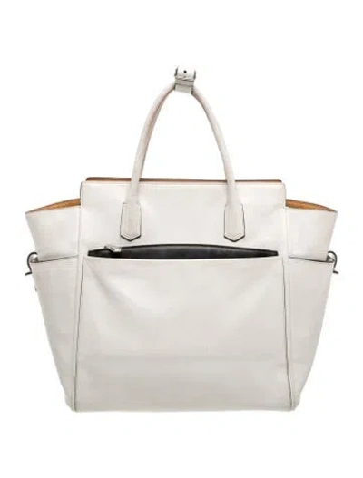 Pre-owned Reed Krakoff Leather Top Handle Bag In Neutral