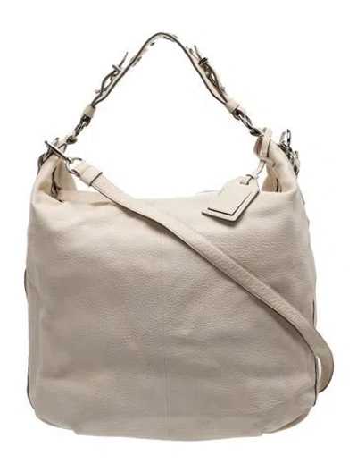 Pre-owned Reed Krakoff Leather Top Handle Bag In Neutral