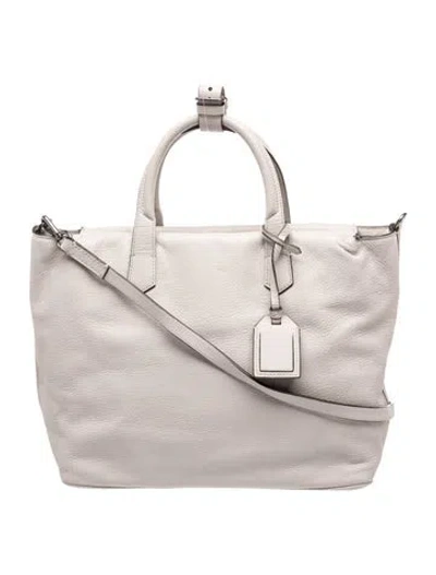 Pre-owned Reed Krakoff Leather Top Handle Bag In Neutrals