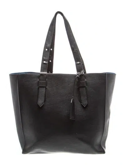 Pre-owned Reed Krakoff Leather Tote In Black