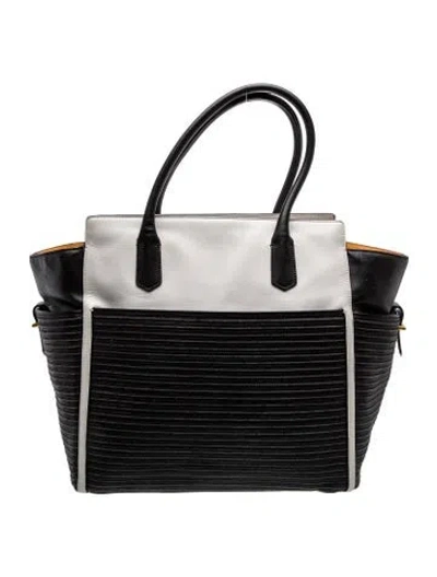 Pre-owned Reed Krakoff Leather Tote In Black