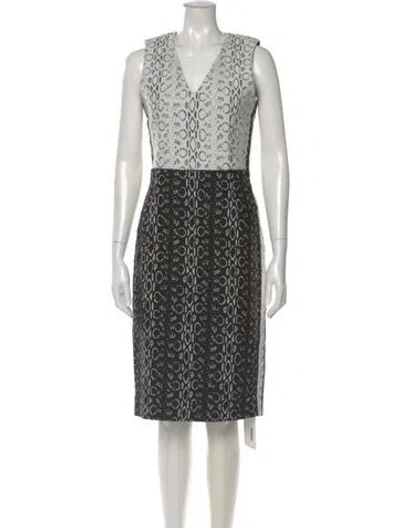 Pre-owned Reed Krakoff Nylon Patterned Top In Multi