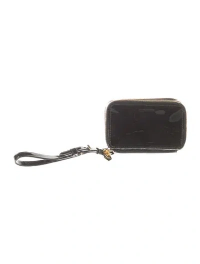 Pre-owned Reed Krakoff Patent Leather Wallet In Black