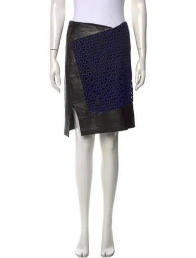 Pre-owned Reed Krakoff Patterned Midi Length Skirt In Multi