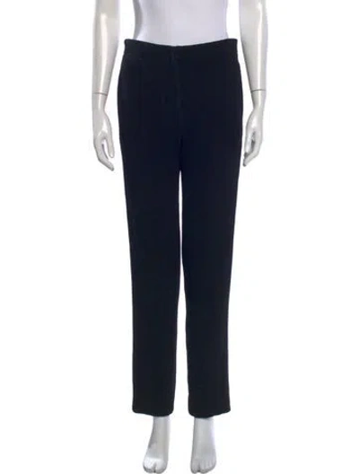 Pre-owned Reed Krakoff Straight Leg Pants In Black