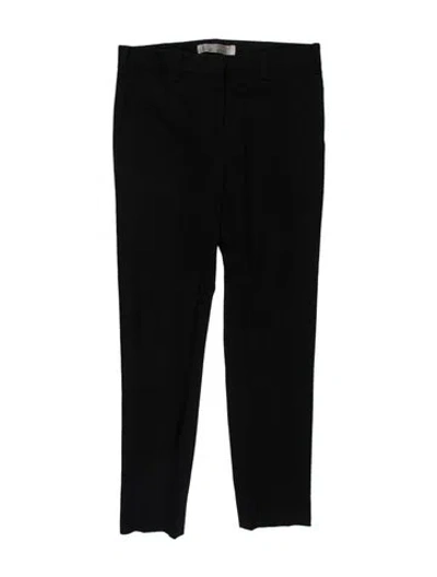 Pre-owned Reed Krakoff Straight Leg Pants In Black/blue