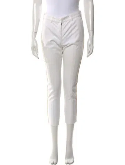 Pre-owned Reed Krakoff Straight Leg Pants In Neutral