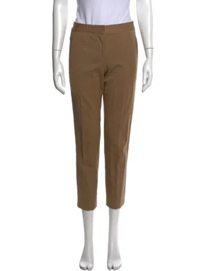 Pre-owned Reed Krakoff Straight Leg Pants In Neutral
