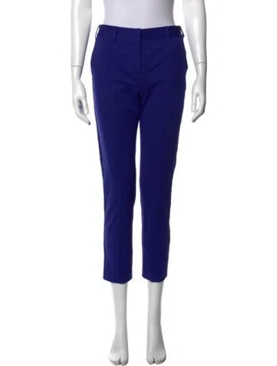 Pre-owned Reed Krakoff Straight Leg Pants In Purple