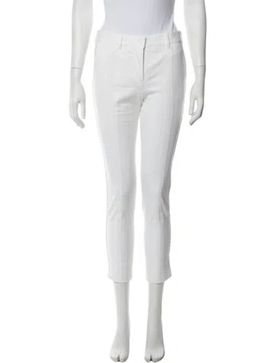 Pre-owned Reed Krakoff Straight Leg Pants W/ Tags In White