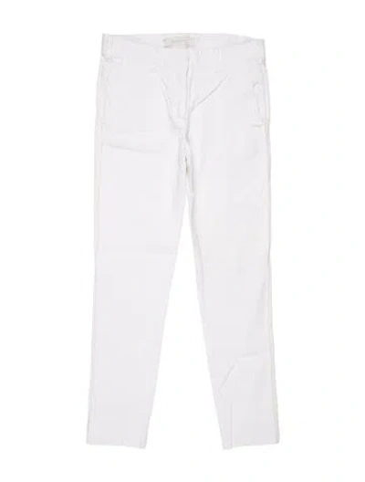 Pre-owned Reed Krakoff Straight Leg Pants In White