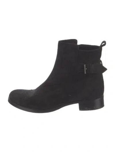 Pre-owned Reed Krakoff Suede Boots In Black