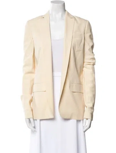 Pre-owned Reed Krakoff Virgin Wool Blazer In Yellow
