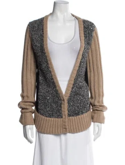 Pre-owned Reed Krakoff V-neck Sweater In Multi