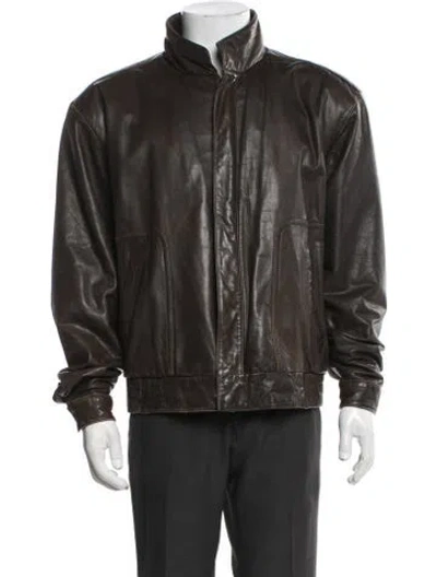 Pre-owned Reed Sportswear Bomber Jacket In Blue