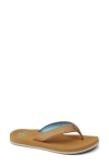 Reef Baja Ana Flip Flop In Brown/blue