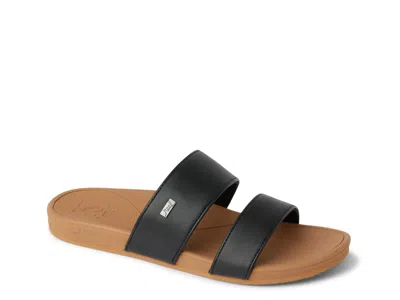 Reef Banded Horizon Slide Sandal In Brown