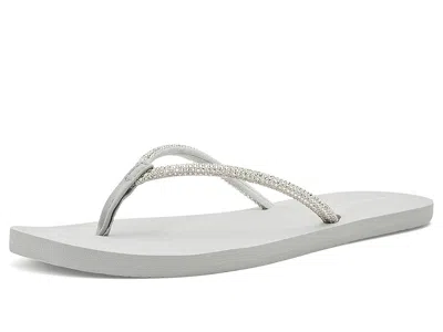 Reef Bliss Bling Fling Women's Sandals Silver: 9 M In White