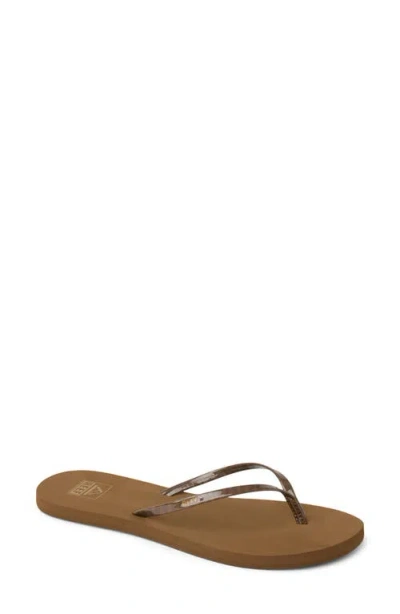 Reef Bliss Nights Flip Flop In Brown