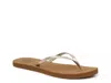 Reef Bliss Nights Flip Flop In Gold