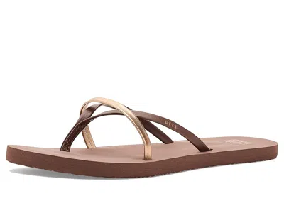 Reef Bliss Wild Women's Sandals Chocolate/bronze: 8 M In Burgundy