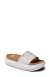 Reef Bondi Bay Platform Slide Sandal In Cloud