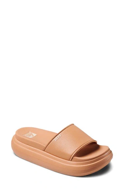 Reef Bondi Platform Slide Sandal In Orange