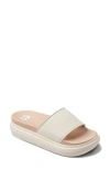 Reef Bondi Platform Slide Sandal In Vintage/oasis